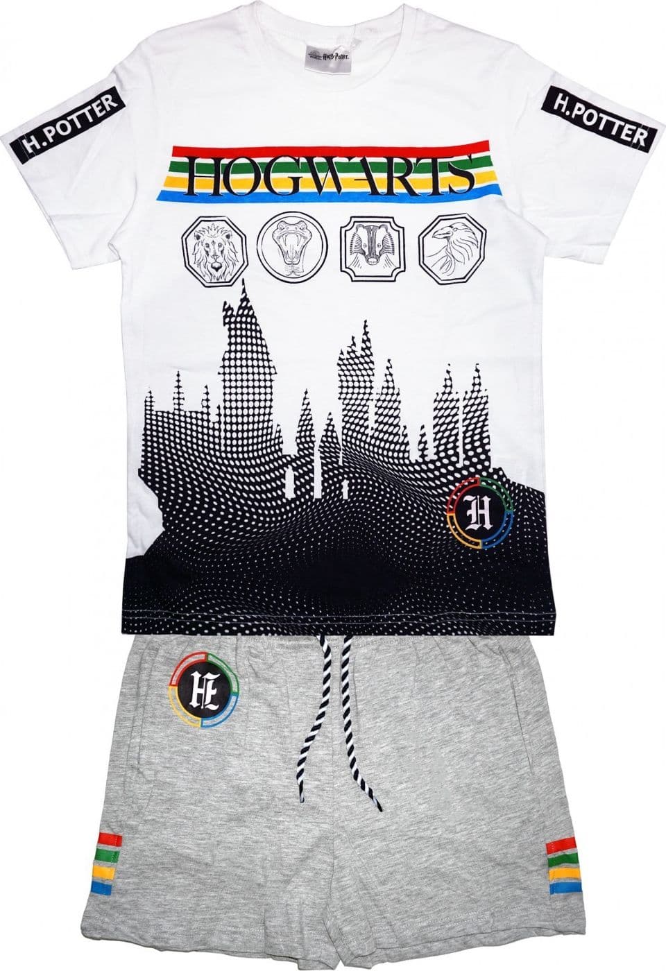 Completo Harry Potter T-shirt con pantaloncino da 6 a 12 anni - 2