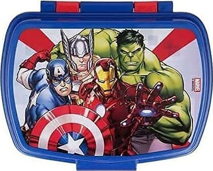 Borraccia in alluminio PortamerendaAvengers e tovaglietta - 3