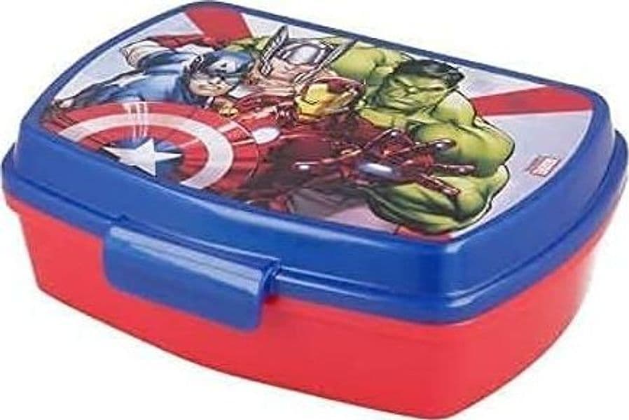 Borraccia in alluminio PortamerendaAvengers e tovaglietta - 4