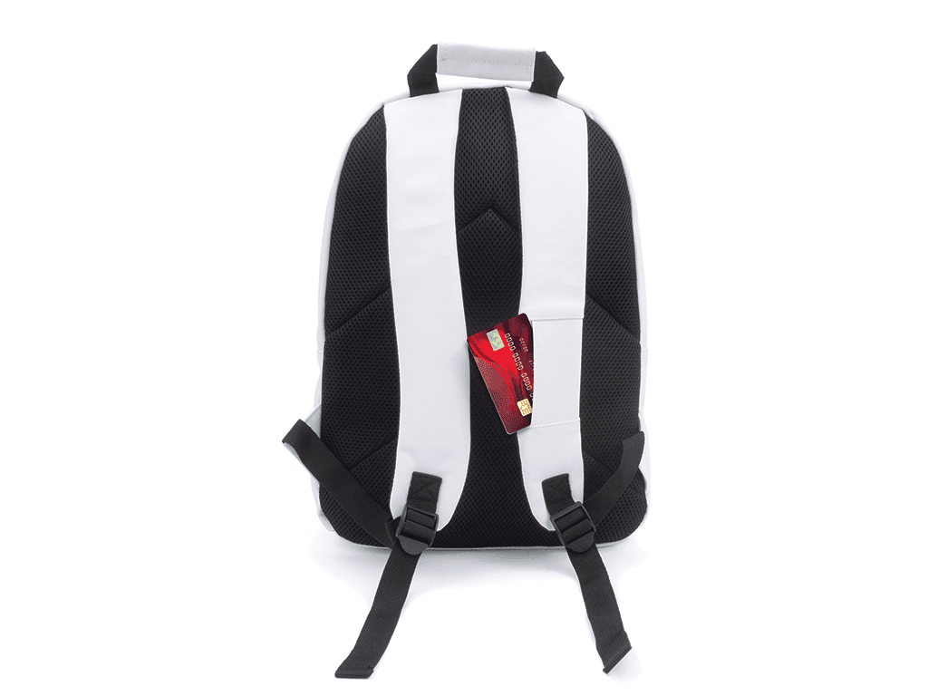 Zaino Beyou Bianco 41x30x16 cm - 4