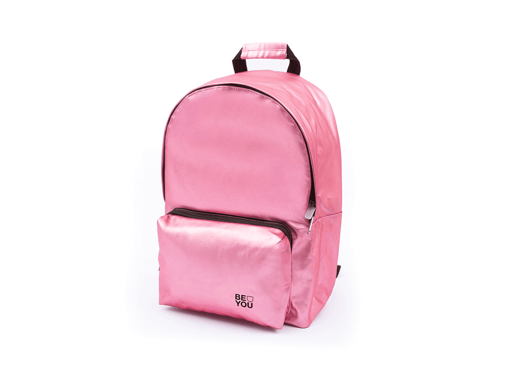 Zaino Beyou Rosa 41x30x16 cm-2 - 5