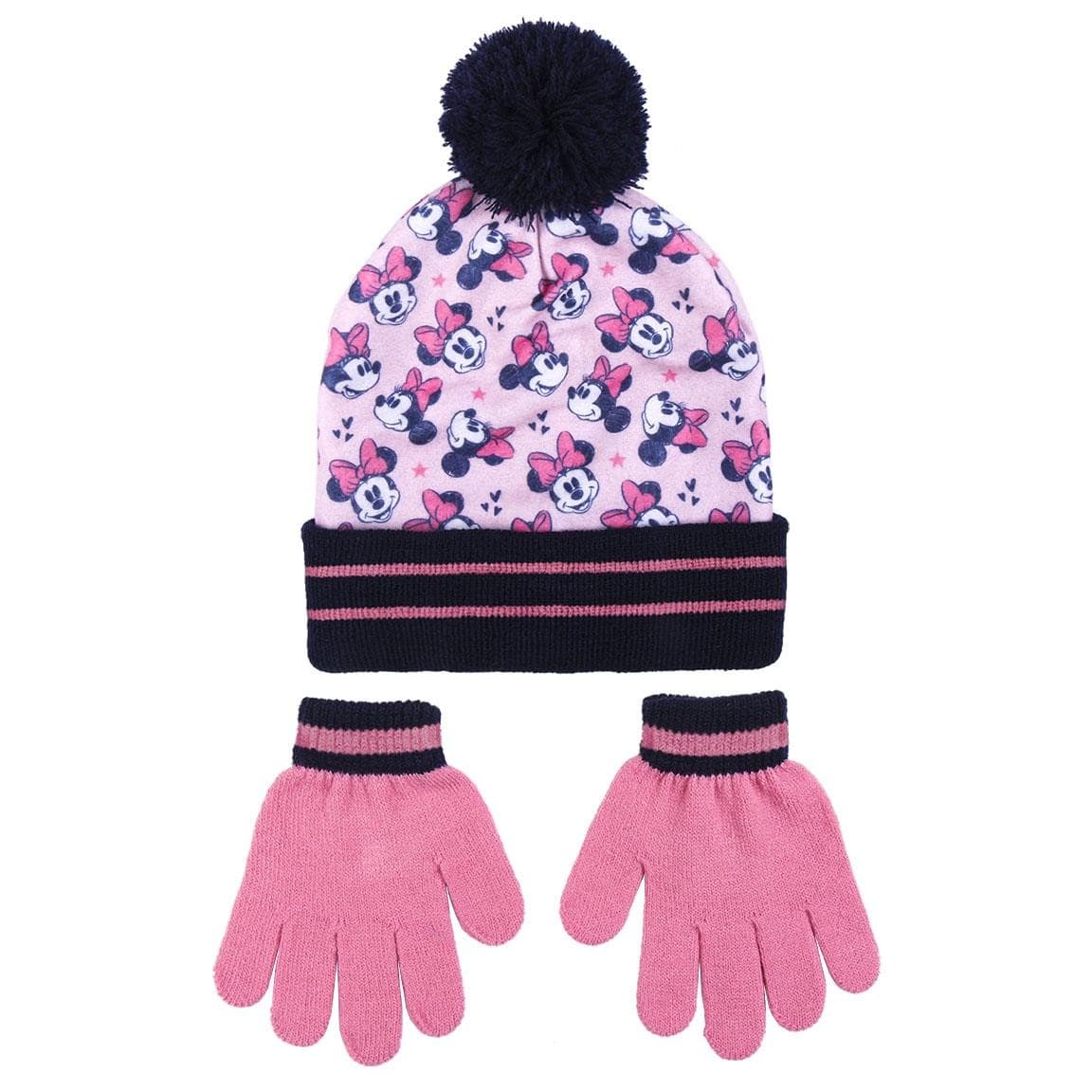 Cappello scaldacollo e guanti Minnie veste dai 3 agli 7 anni - 2