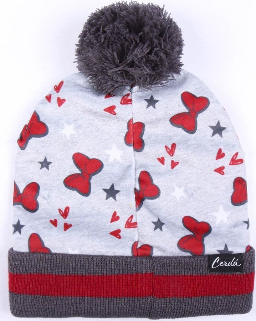 Cappello scaldacollo e guanti Minnie veste dai 3 agli 7 anni con scatola regalo - 3