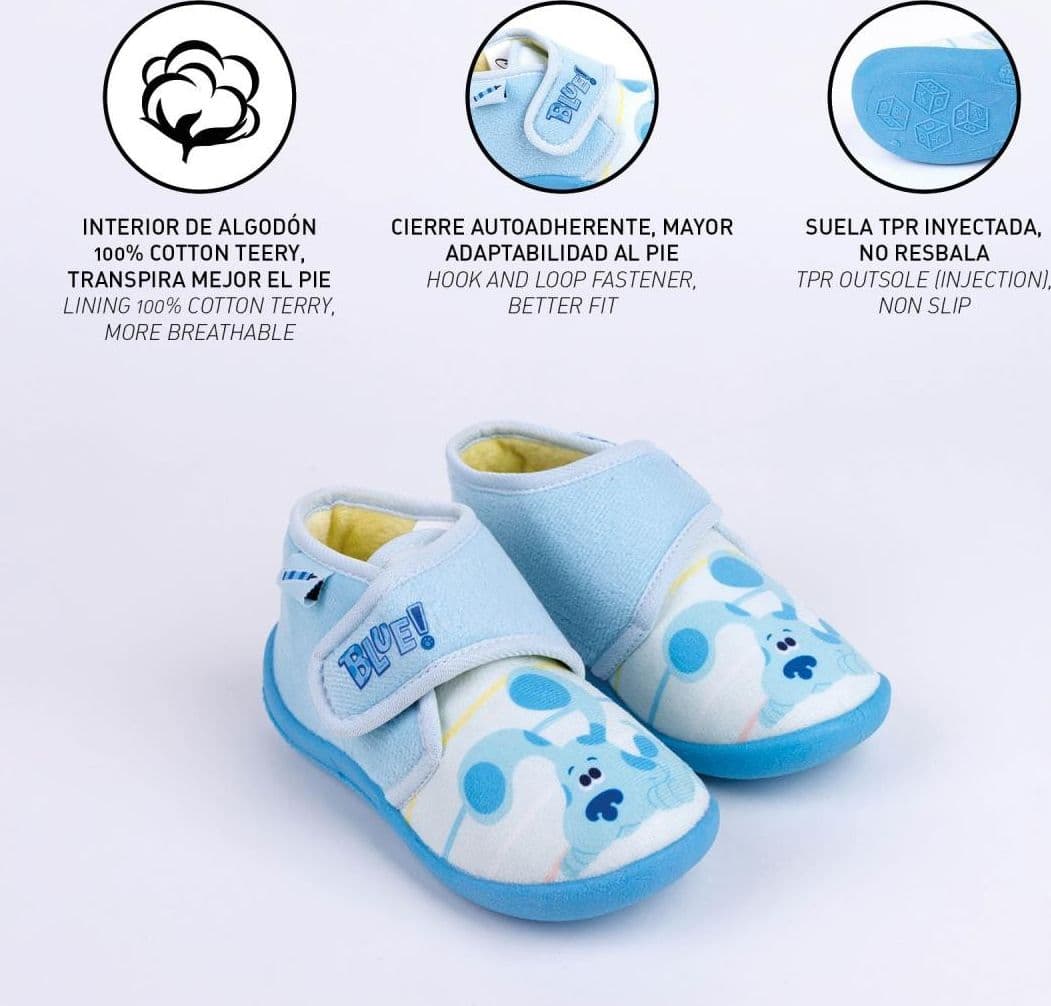 Pantofole blue's clues chiuse dal 21 al 26 scarpine asilo - 4