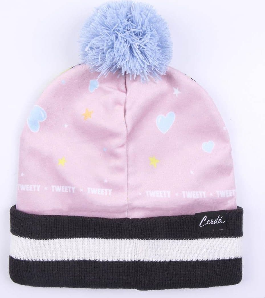 Cappello Titti con scaldacollo e guantini misura unica veste dai 3 ai 6 anni - 3