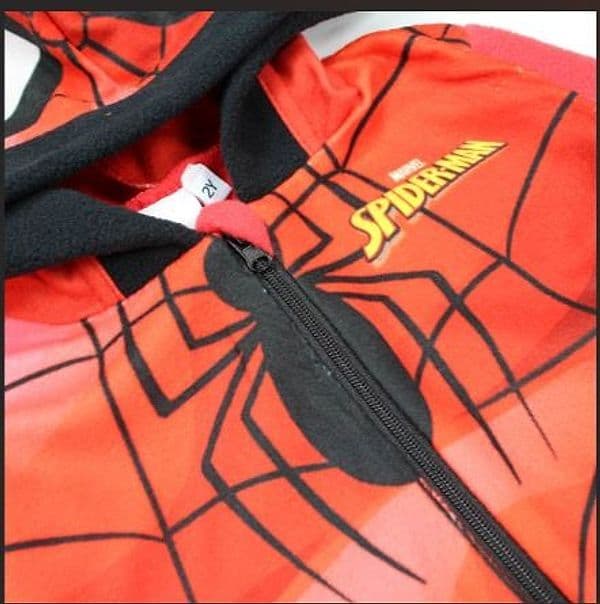 Pigiama Intero Spiderman da 2 a 8 anni Inverno - 6