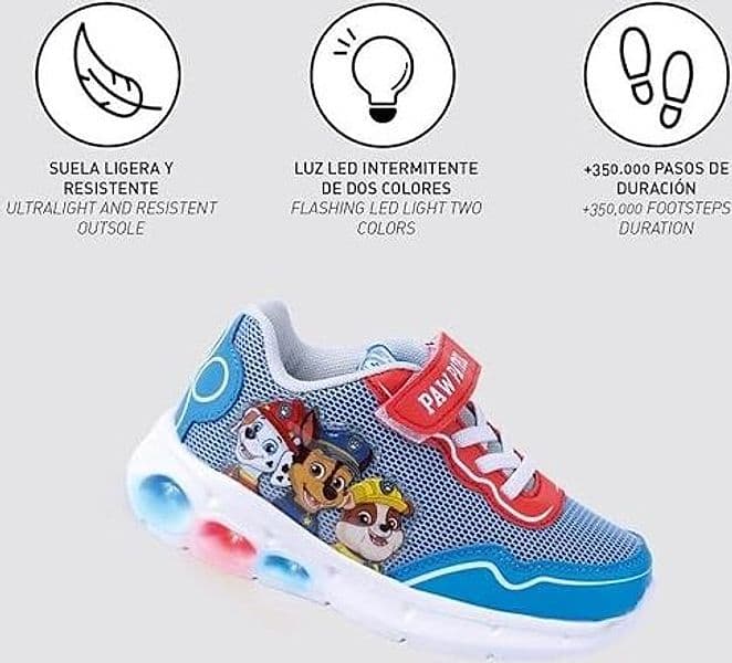 Scarpe Paw Patrol alte con luci dal 24 al 30 - 2