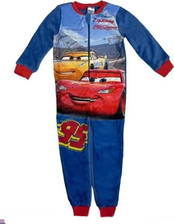 Pigiama intero cars per bambini da 2 a 6 anni Disney - 2