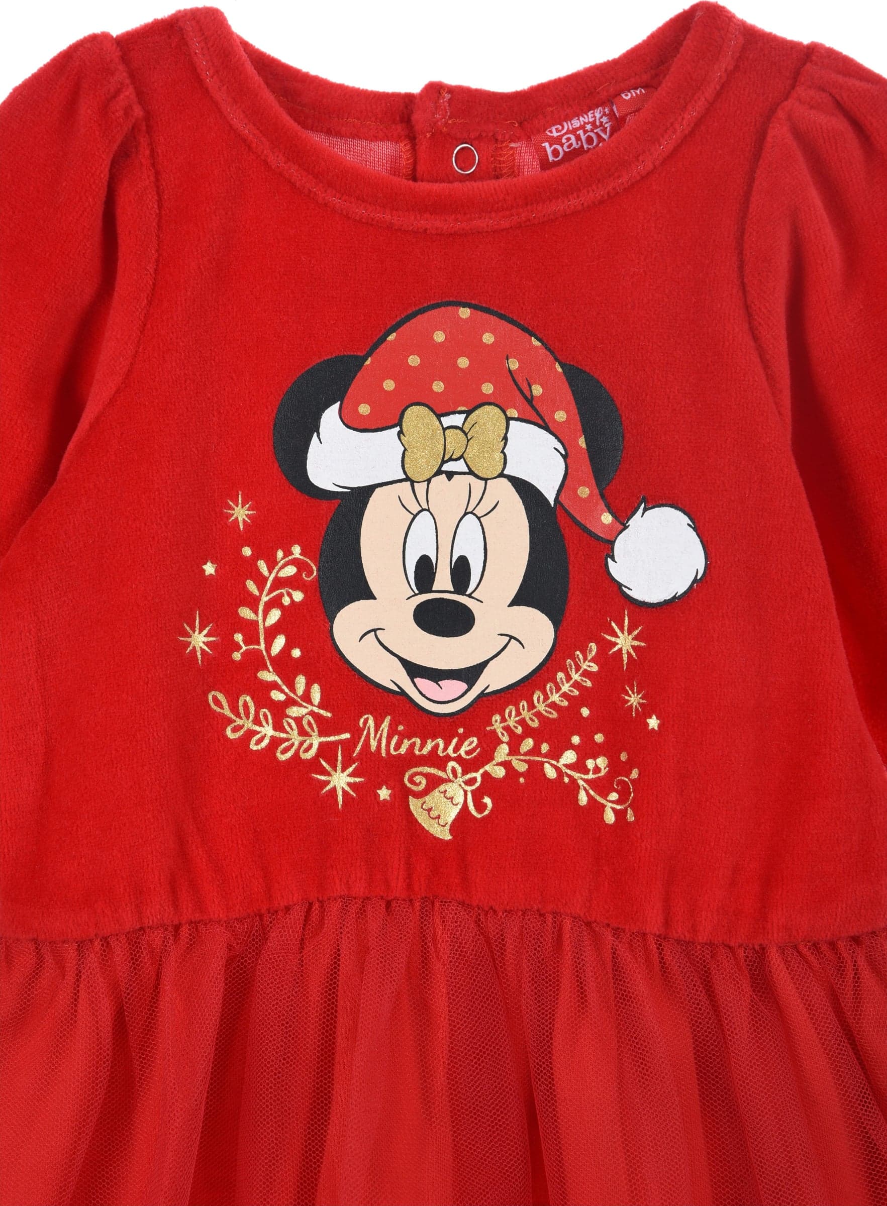 Vestito rosso Natale Minnie bambina da 6 a 24 mesi - 2