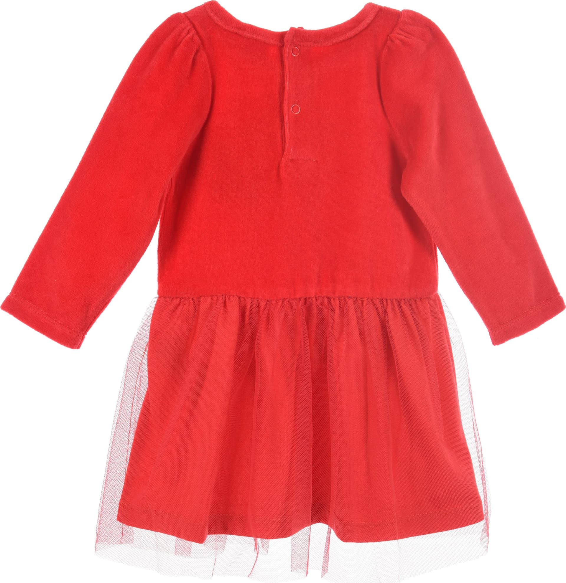 Vestito rosso Natale Minnie bambina da 6 a 24 mesi - 4