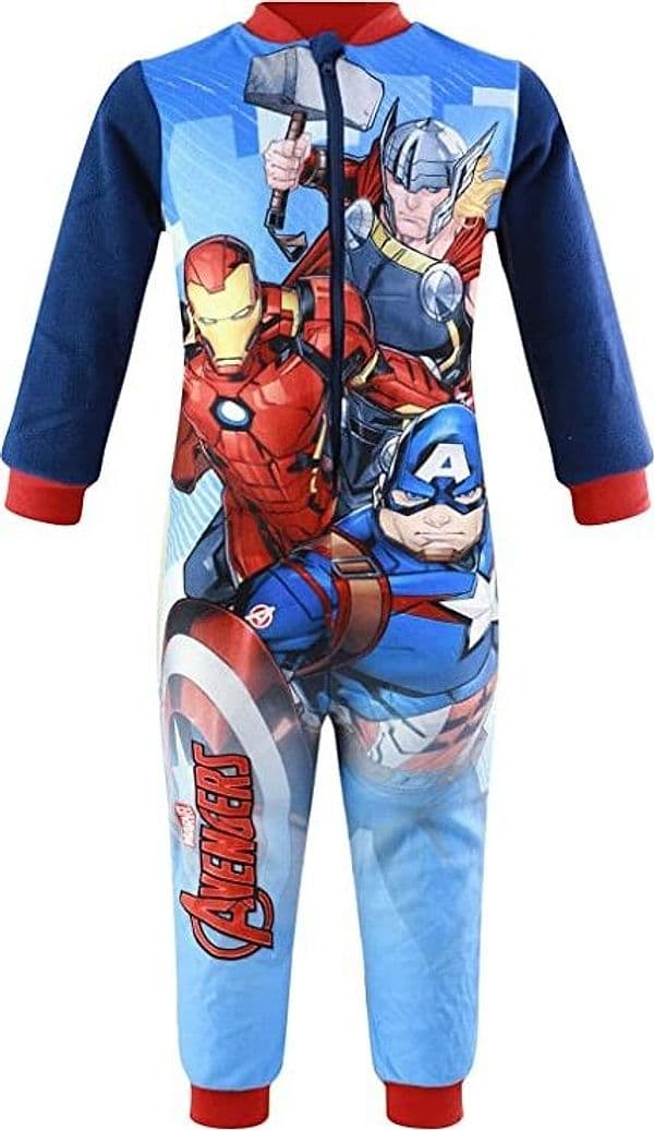 Pigiama Intero Avengers misure 3 4 5 6 8 anni con scatola Inverno - 2