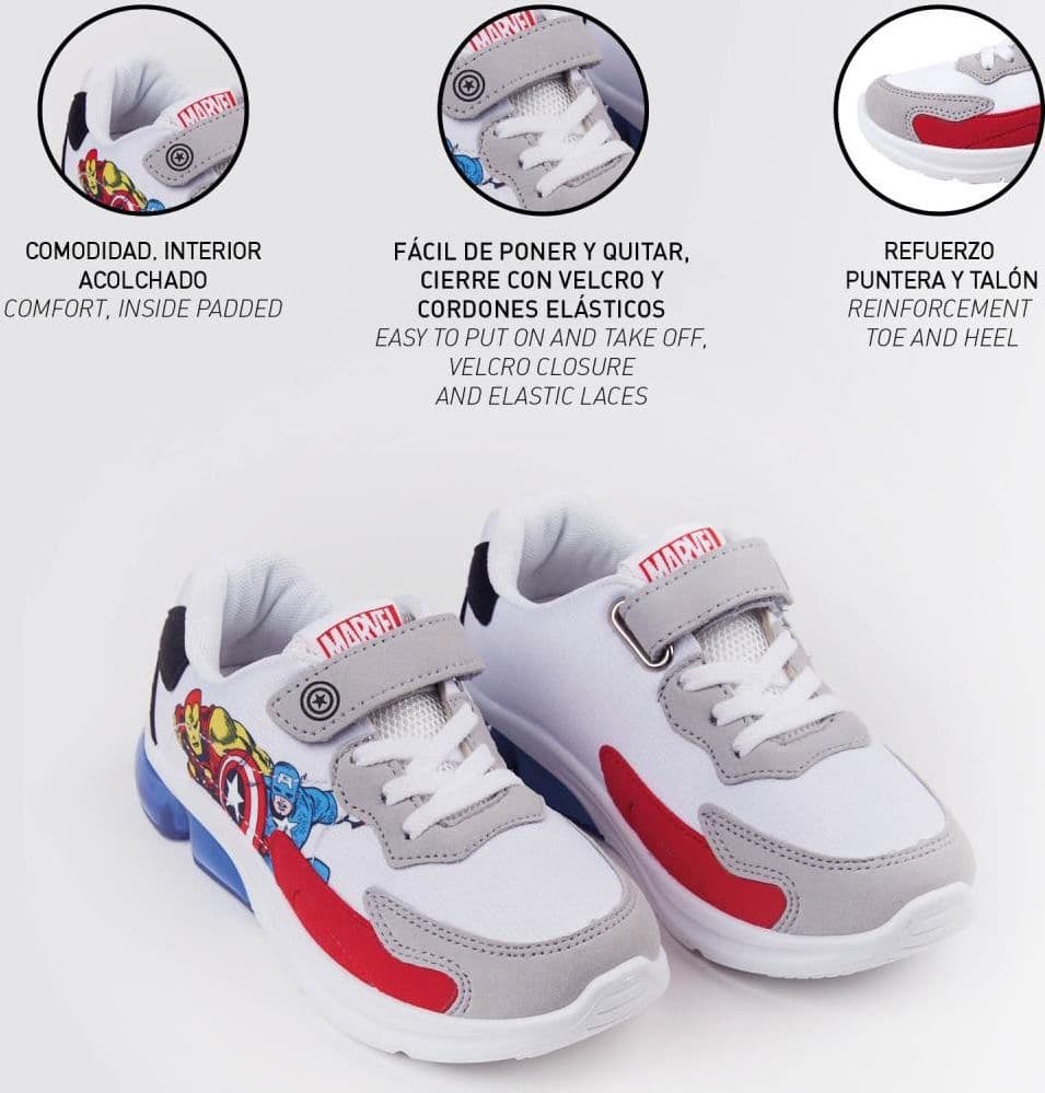 Scarpe Avengers con luci Mis. dal 25 al 32 - 5