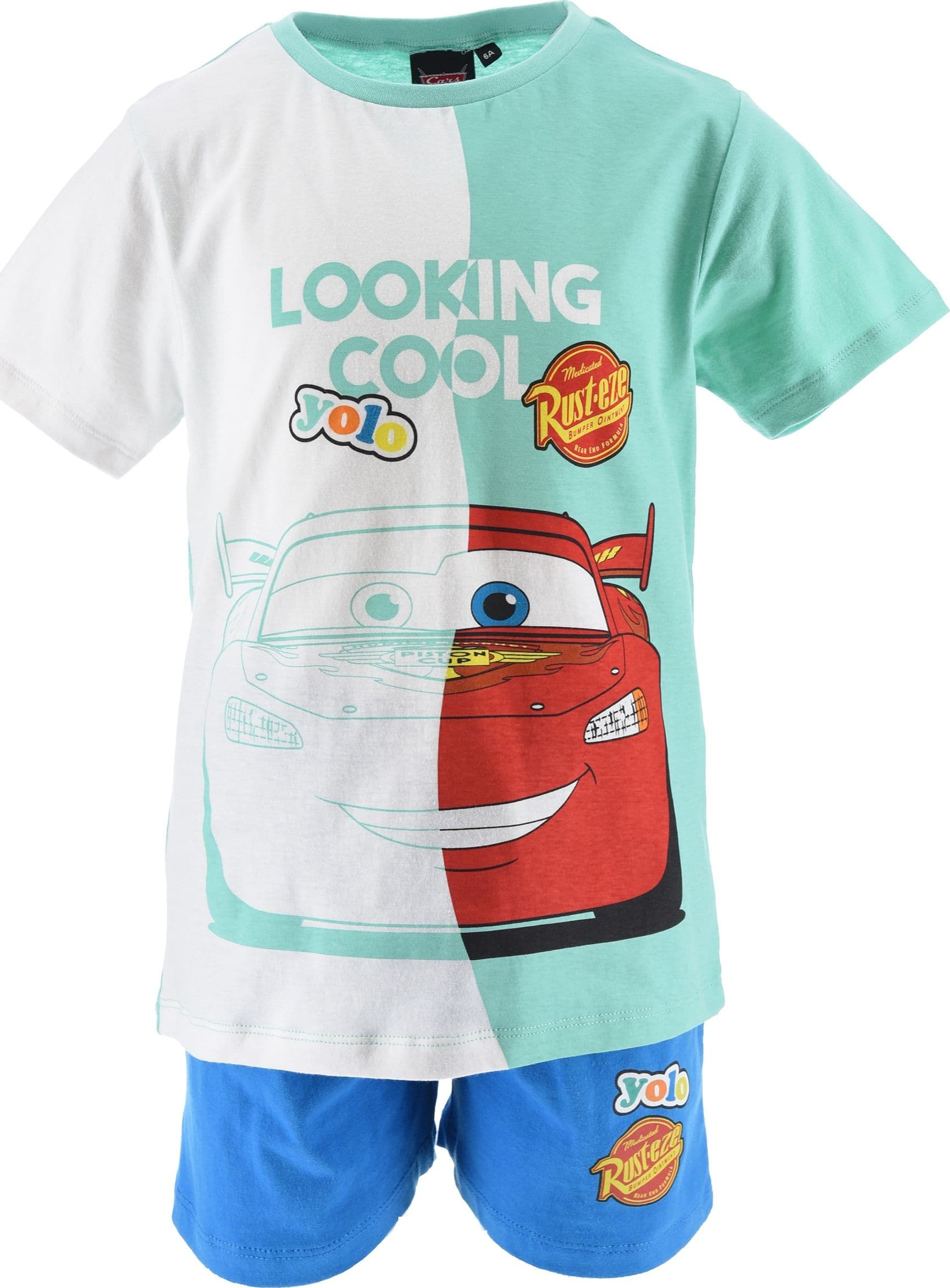 Completo Cars t-shirt con pantaloncinida 3 a 8 anni - 2