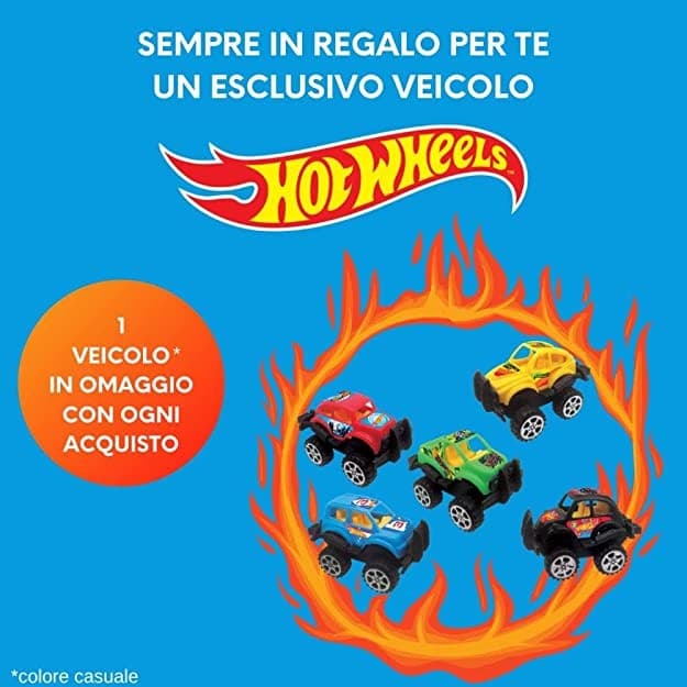 Scarpe Hot Wheels blu con luci + macchinina in omaggio - 5