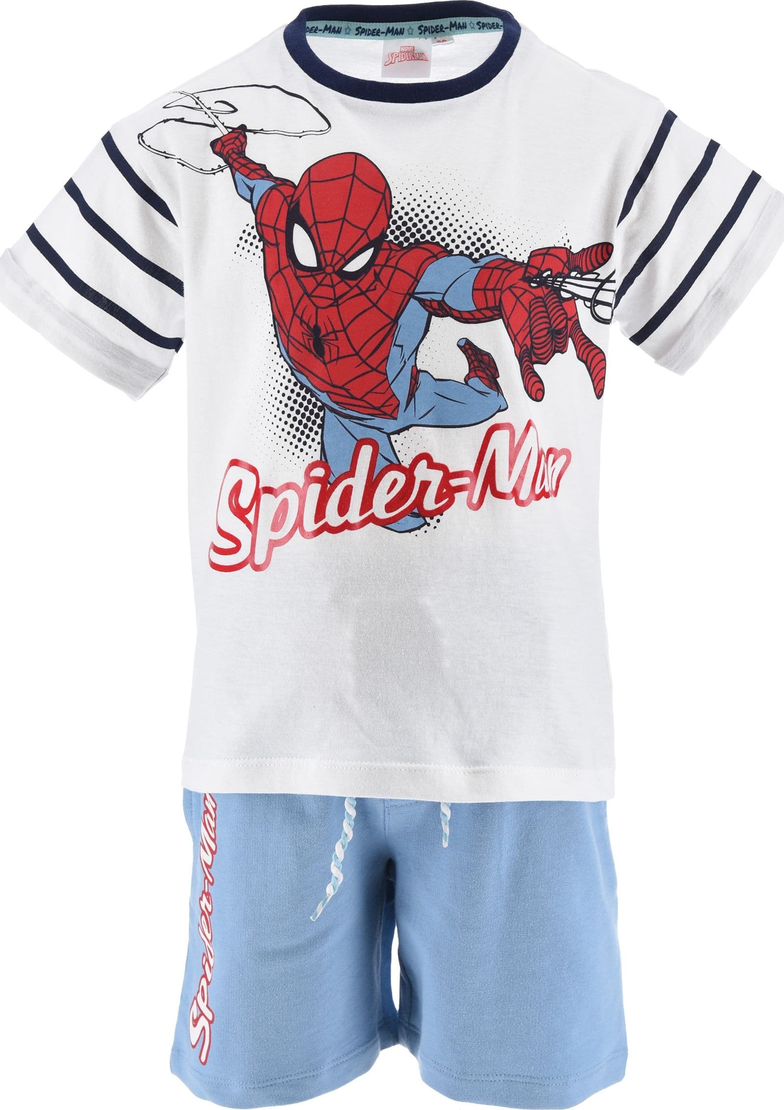 Completo Spiderman T-shirt con pantaloncini da 3 a 8 anni - 1
