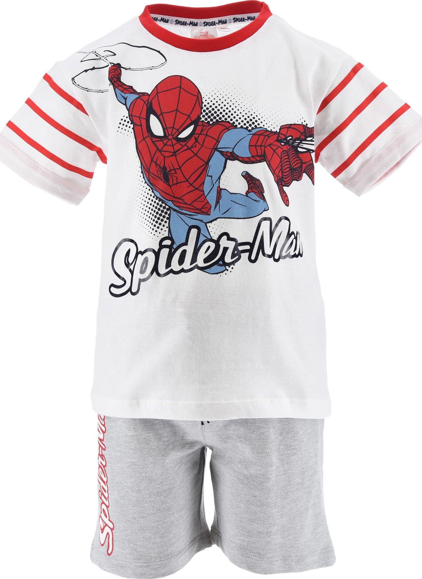 Completo Spiderman T-shirt con pantaloncini da 3 a 8 anni - 4