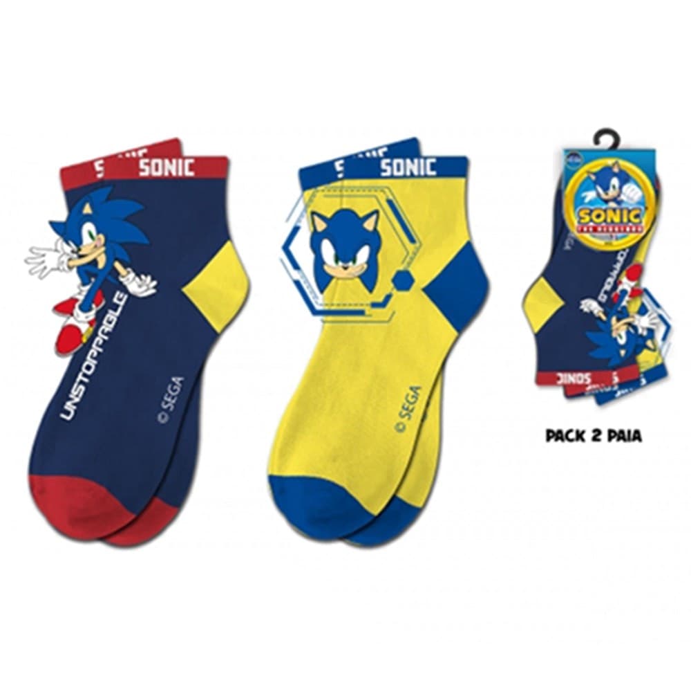 N. 2 Calzini Sonic Bambino - 2