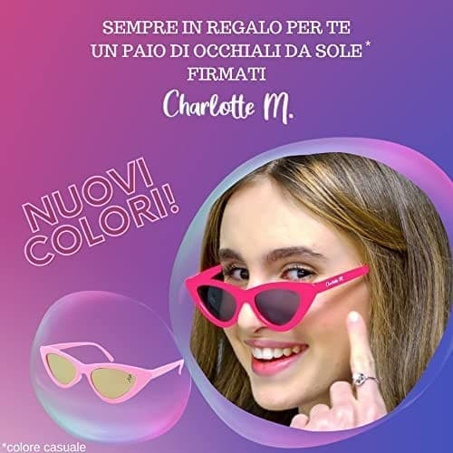 Scarpe Charlotte M numeri dal 28 al 35 Estate 23 viola con occhiali in regalo - 2