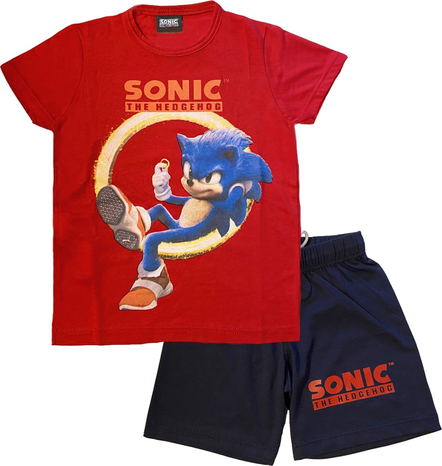 Completo Sonic bambino da 3 a 7 anni made in Italy - 5