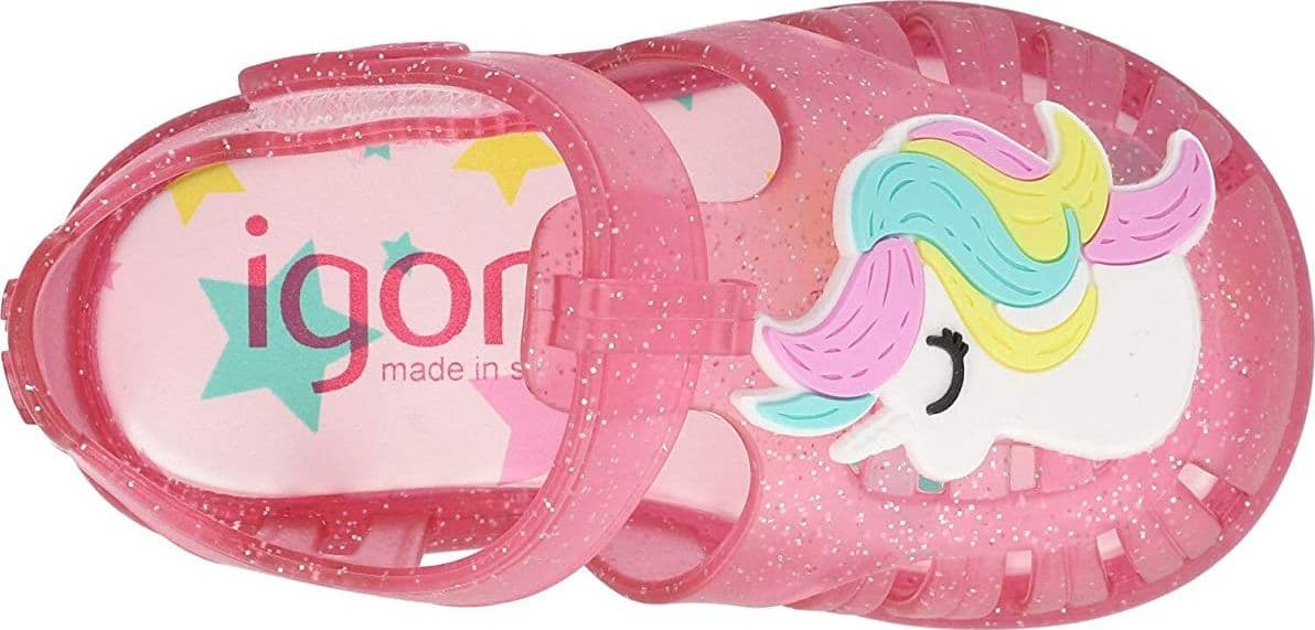 Sandali Ragnetto Bambina glitter fuxia - 3