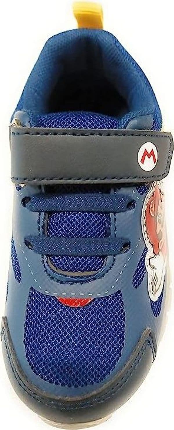 Scarpe Super Mario con luci numeri dal 24 al 32 Blu - 4