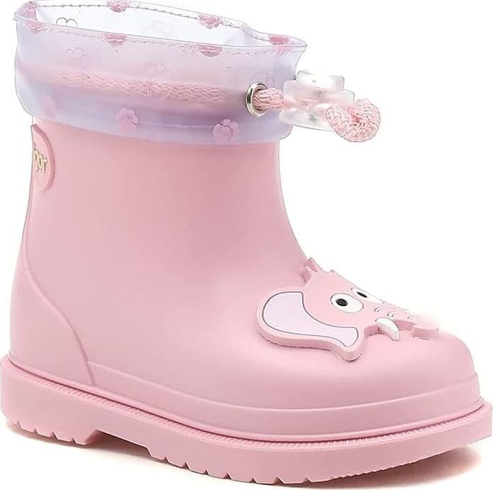 Stivali pioggia bambina dal 20 al 27 rosa elefante IGOR - 4