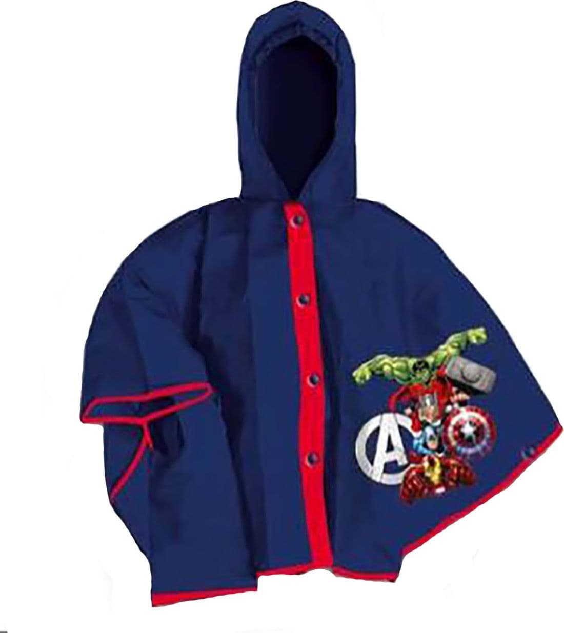 Mantellina pioggia Avengers da 3 a 8 anni