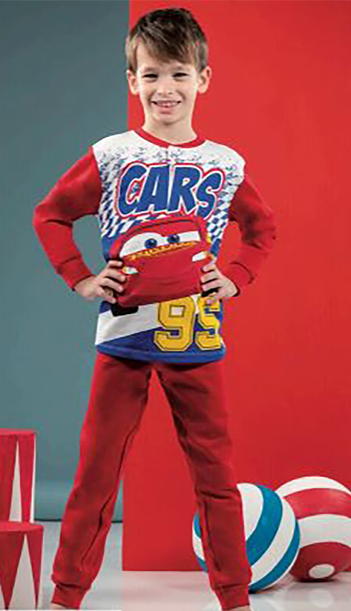 Pigiama Cars felpato da 3 a 10 anni Disney - 2