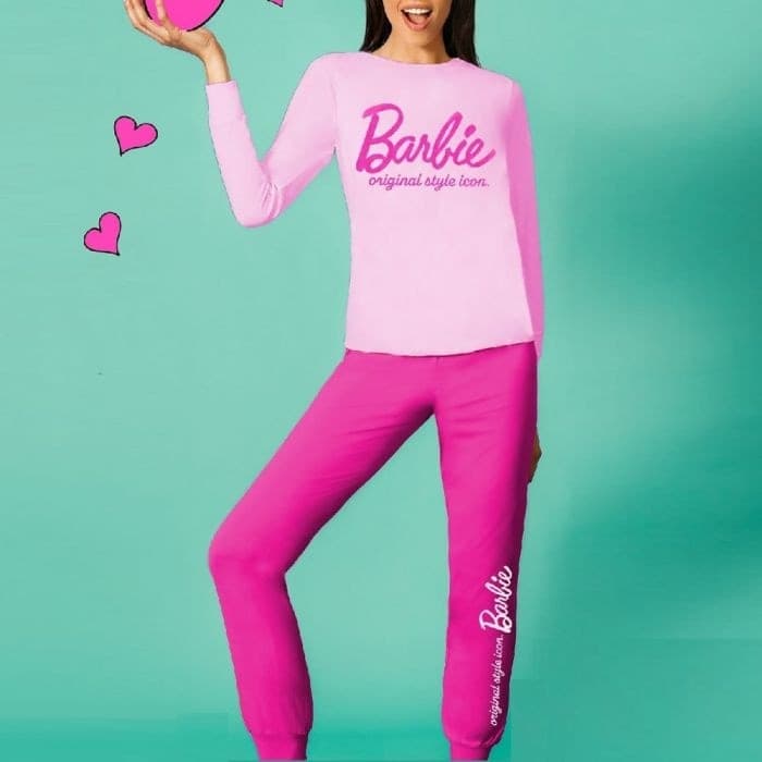 Pigiama Barbie donna taglie dalla S alla XL - 3