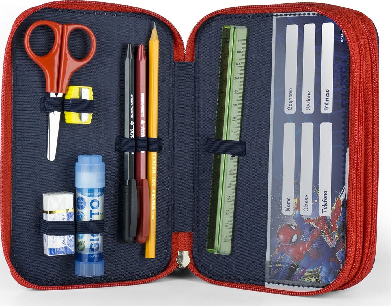 Zaino Spiderman con astuccio triplo dim. h. 44 x 30 x 20 - 6