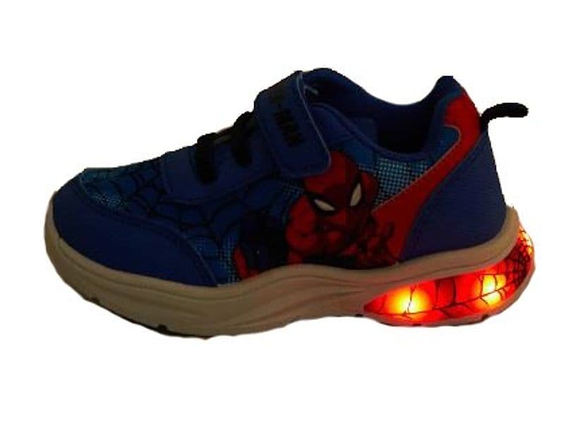 Scarpe Spiderman con luci oceano dal 25 al 33 Fla - 3