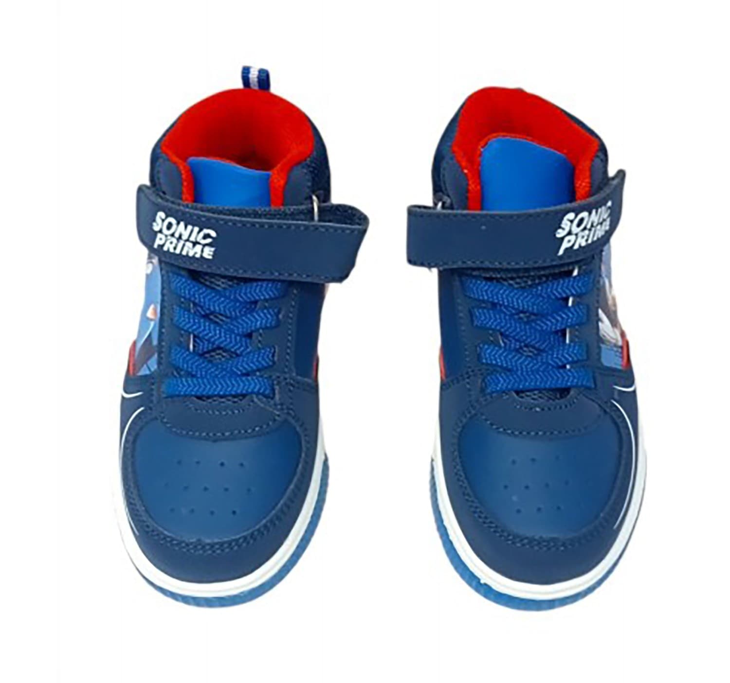 Scarpe Sonic alte con luci numeri dal 25 al 33 - 2