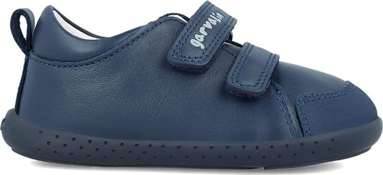 Scarpe bambino blu primi passi barefoot 19 -24 Garvalin - 4