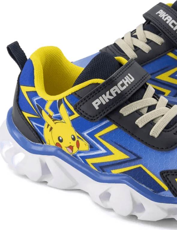 Scarpe Pokemon Pikachu con luci numeri dal 25 al 33 extrasoft - 5