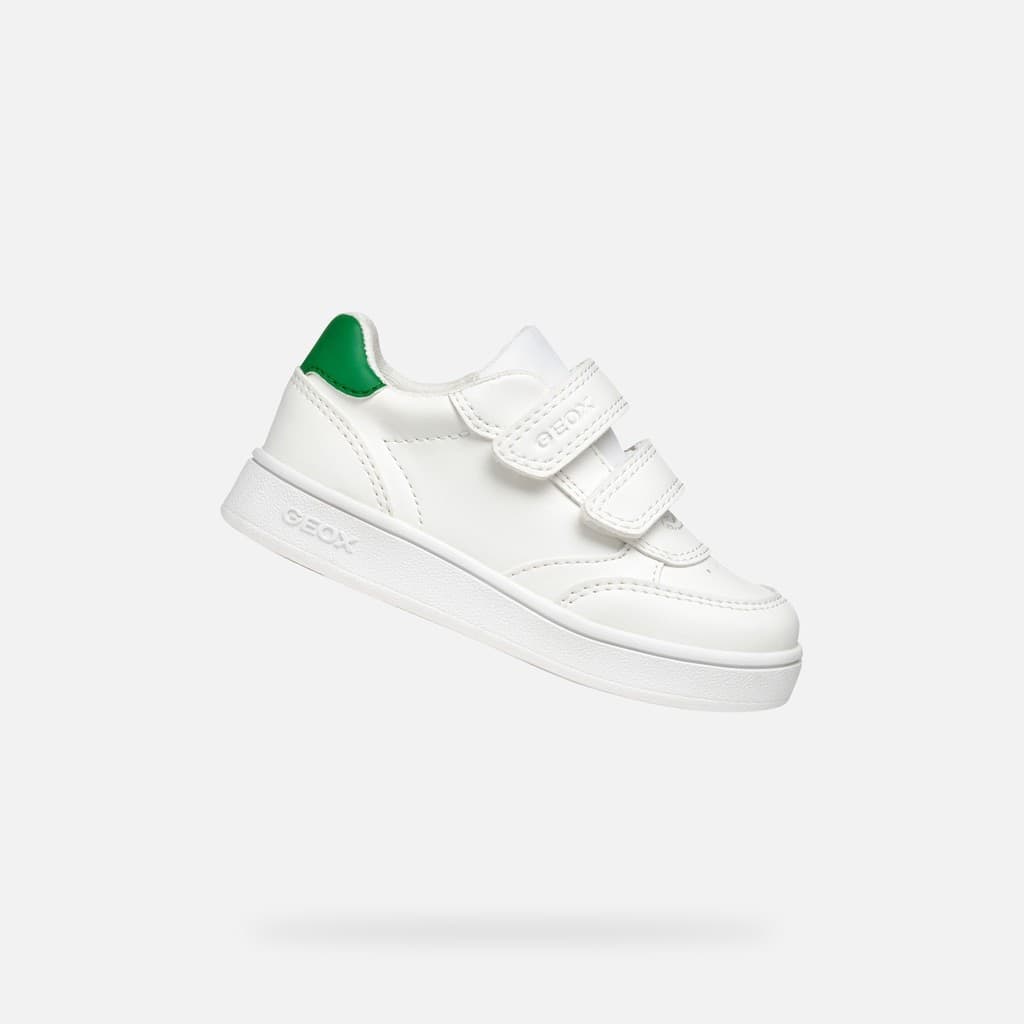 Scarpe Bambino colore bianco verde 22 - 27 Geox - 8