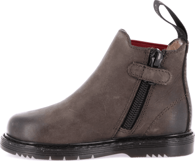 Stivaletto bimbo con elastico colorato marrone NILL 23 al 28 Grunland Junior - 2