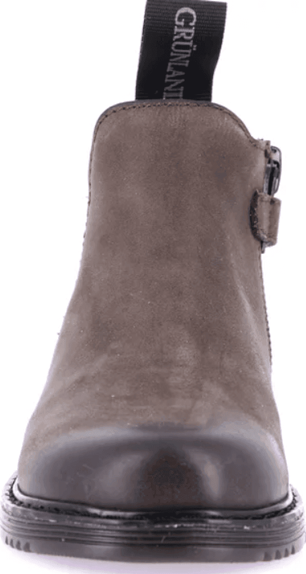 Stivaletto bimbo con elastico colorato marrone NILL 23 al 28 Grunland Junior - 4