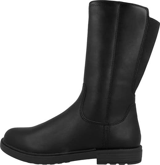 Stivali Alti Bambina Geox Neri con Zip Laterale | Numeri 29–37 - 4