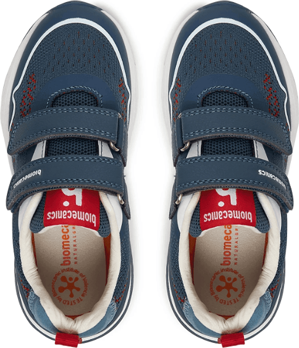 Sneakers bambino Biomecanics 25-34 Blu - 3