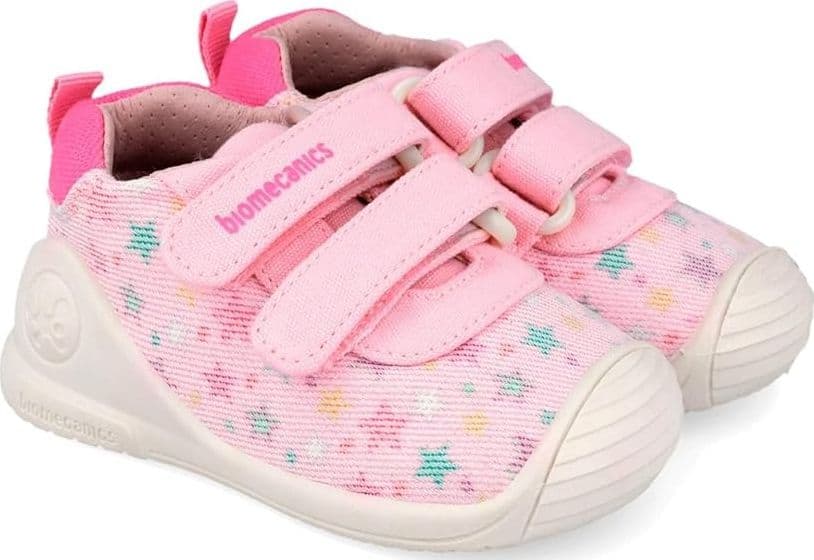 Scarpe bambina primi passi in tela Biomecanics - 3