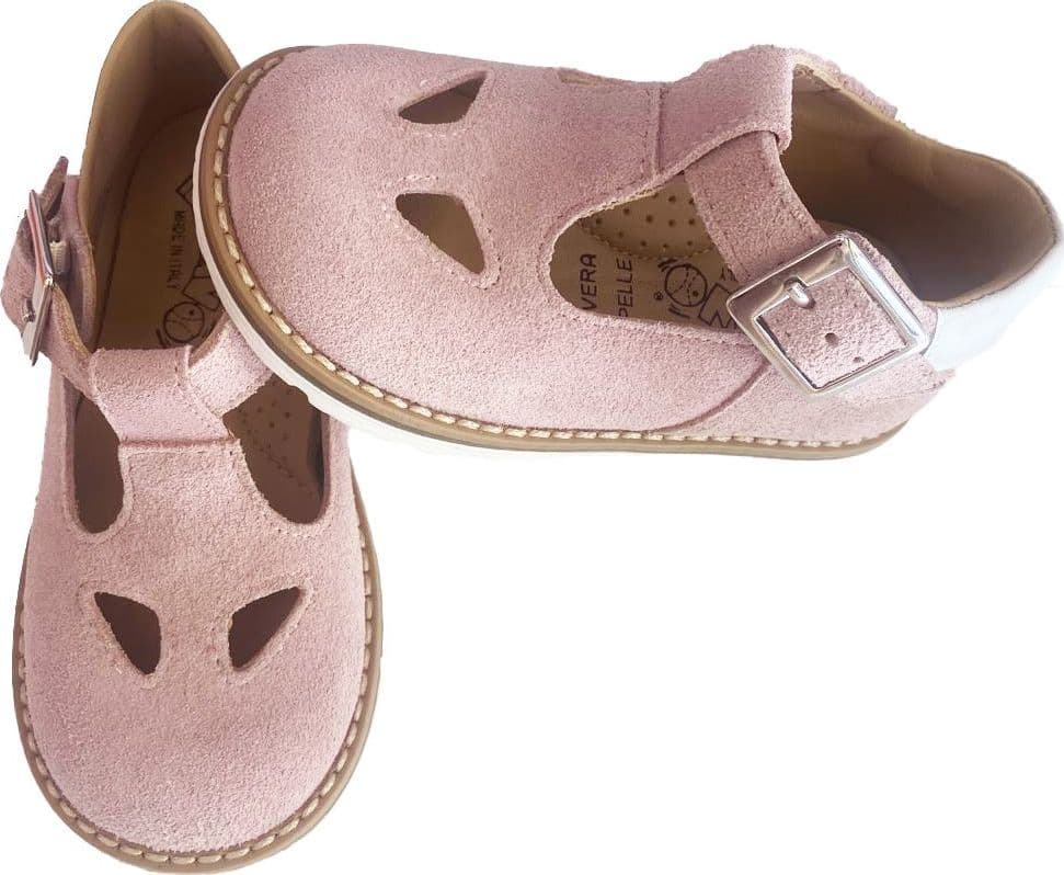 Scarpe bimba occhietti occhio di bue Rossano Made in Italy - 2