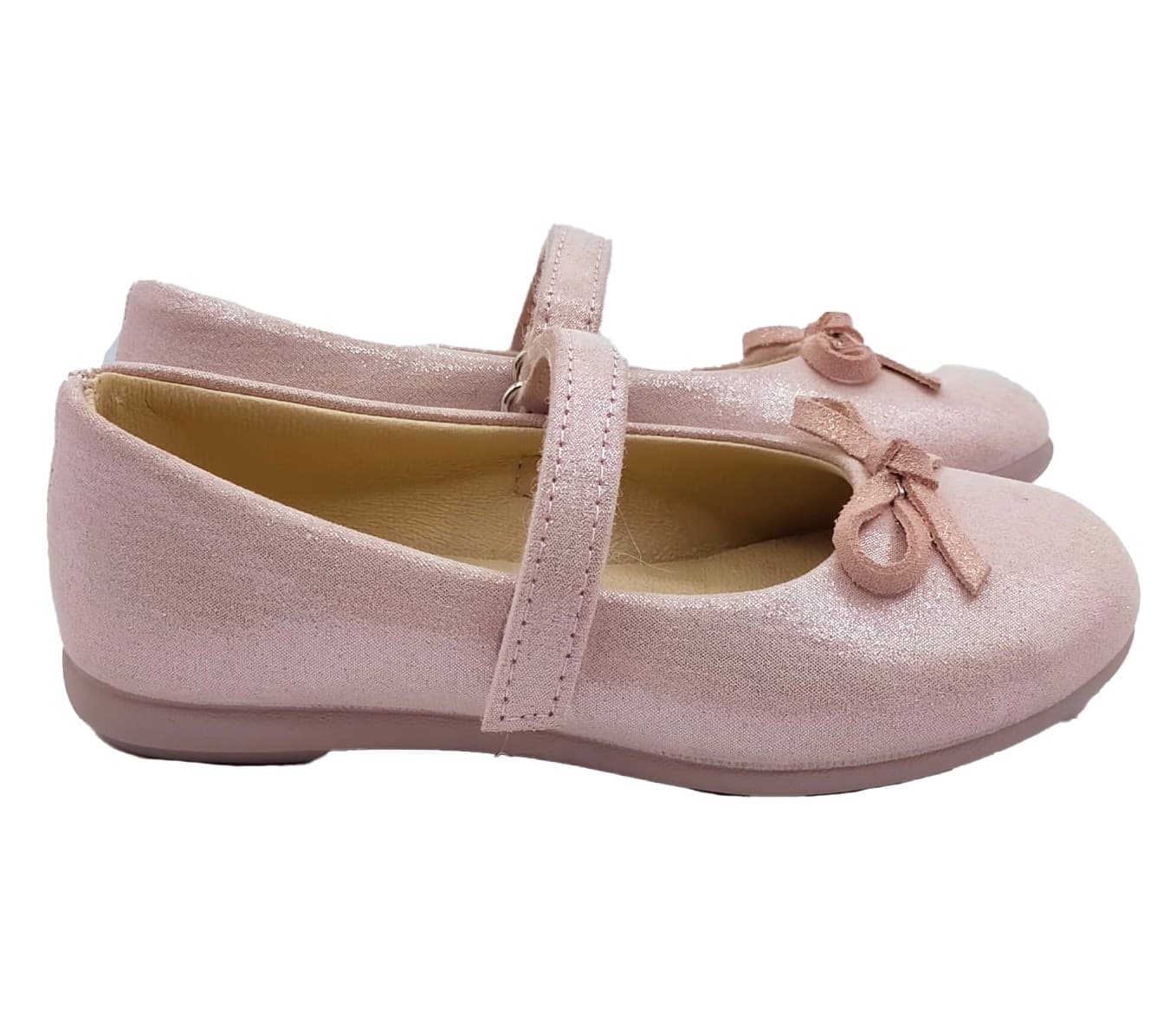 Ballerine Bambina cerimonia argento e rosa dal 22 al 34 Vul-ladì - 5