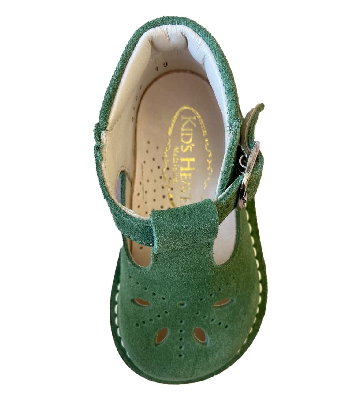 Scarpe giglio verde in vera pelle Kid's Heaven - 3