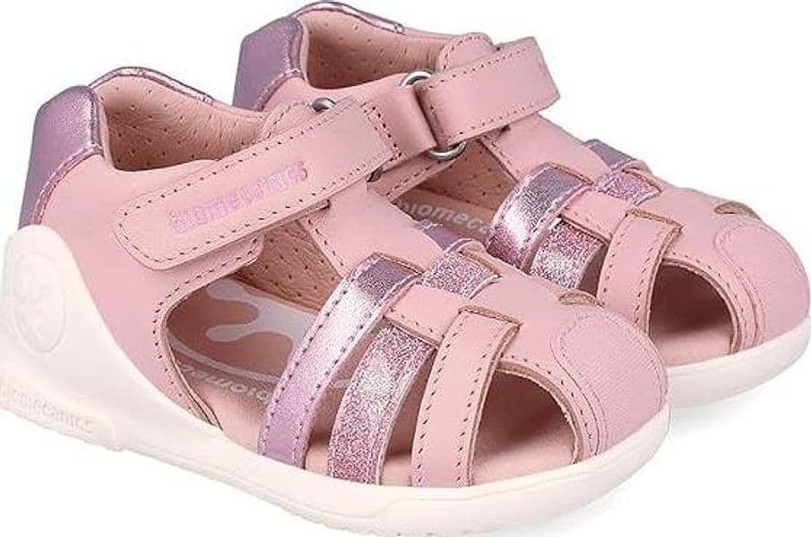 Sandali bambino primi passi 20 - 25 rosa Biomecanics - 2