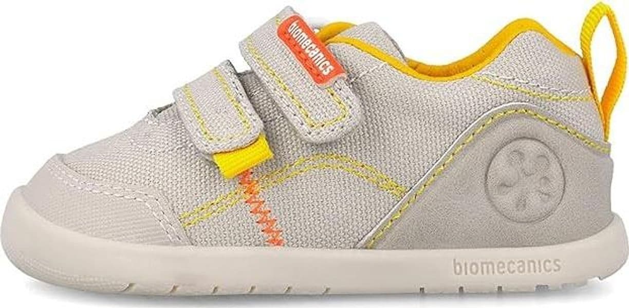 Scarpe tela wide primi passi blu  rosa naturale Biomecanics - 12