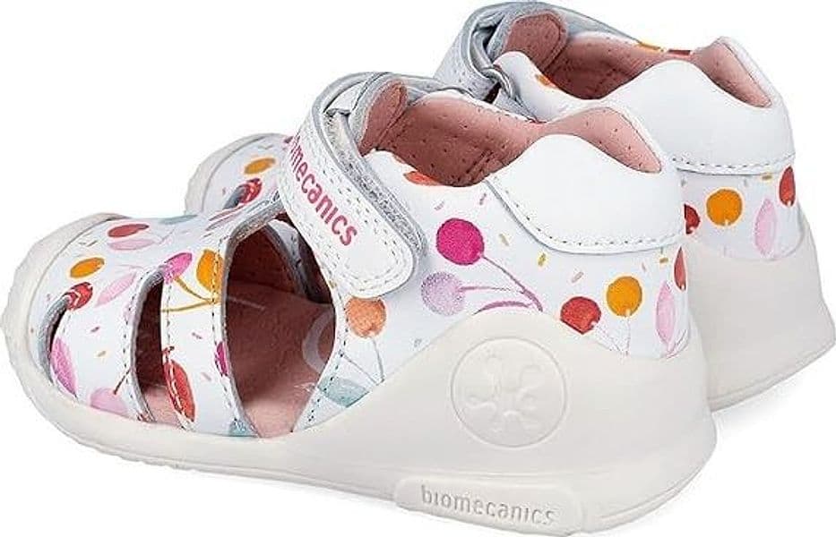 Sandali bambina primi passi 20 - 25 fantasia Biomecanics - 3