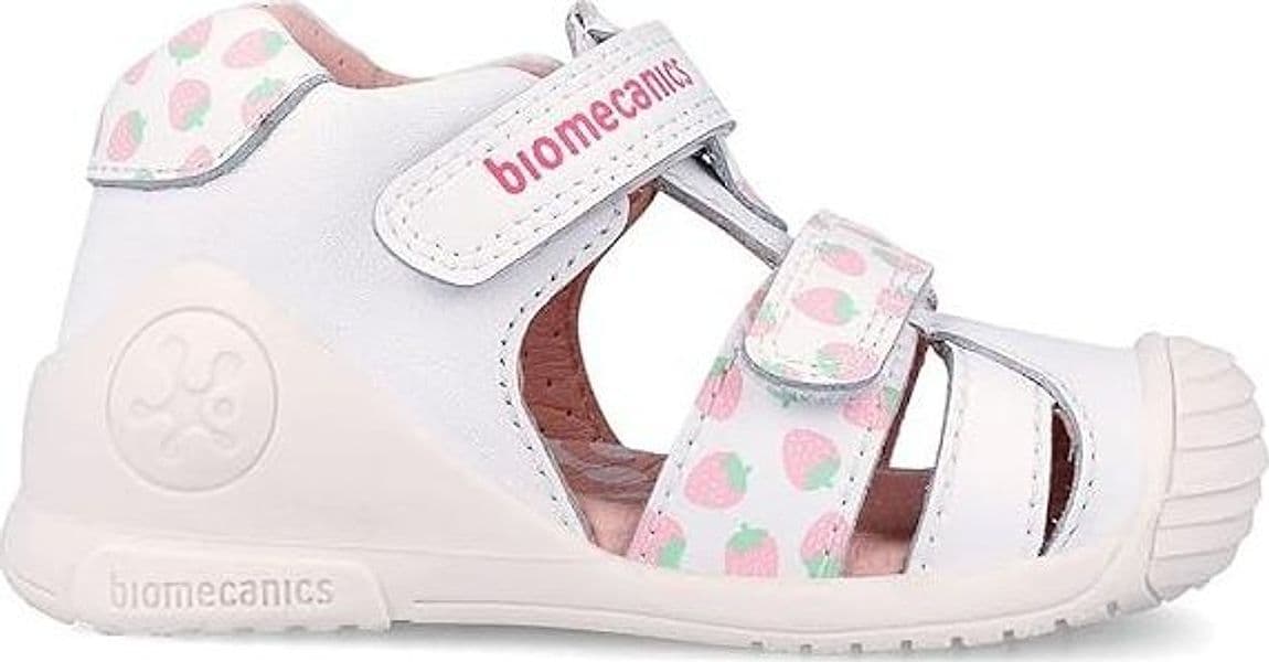 Sandali bambina primi passi 20 - 25 fragoline Biomecanics - 2