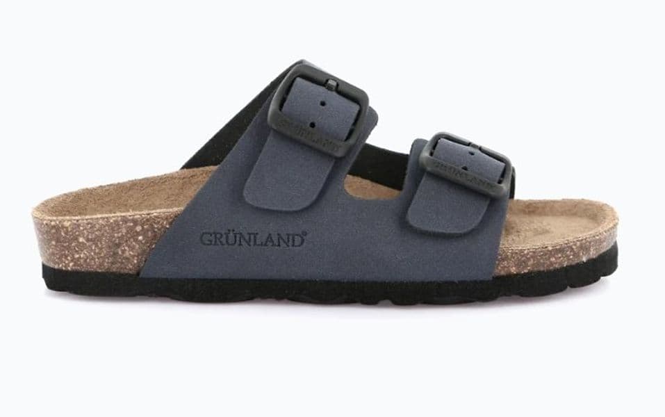 Ciabatte grunland dal 35 al 40 doppia fibbia BLU Grunland - 2