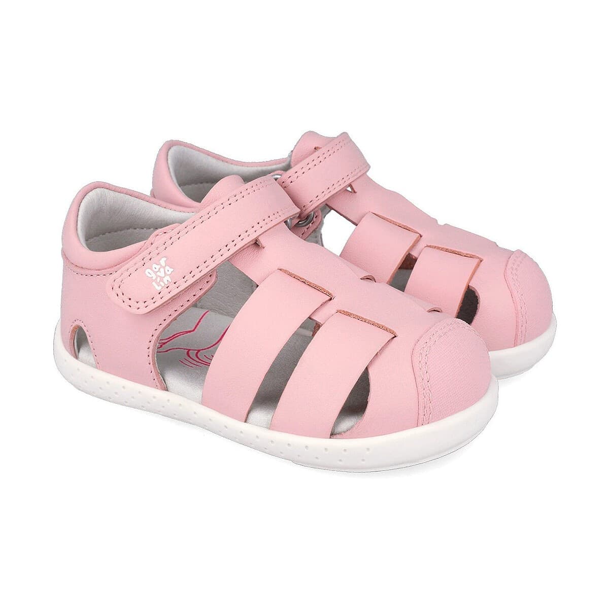 Sandali bambina pelle barefoot 19 -26 Garvalin - 2