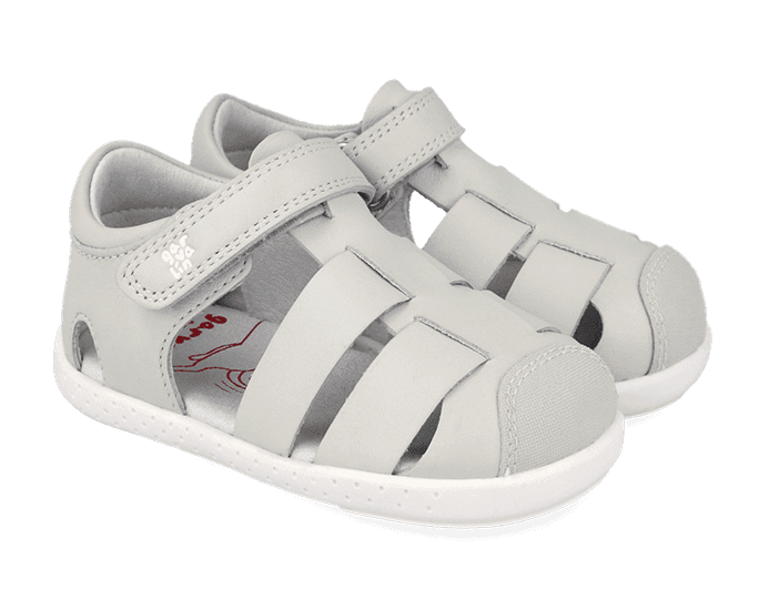 Sandali bambino pelle barefoot ghiaccio19 -26 Garvalin - 2